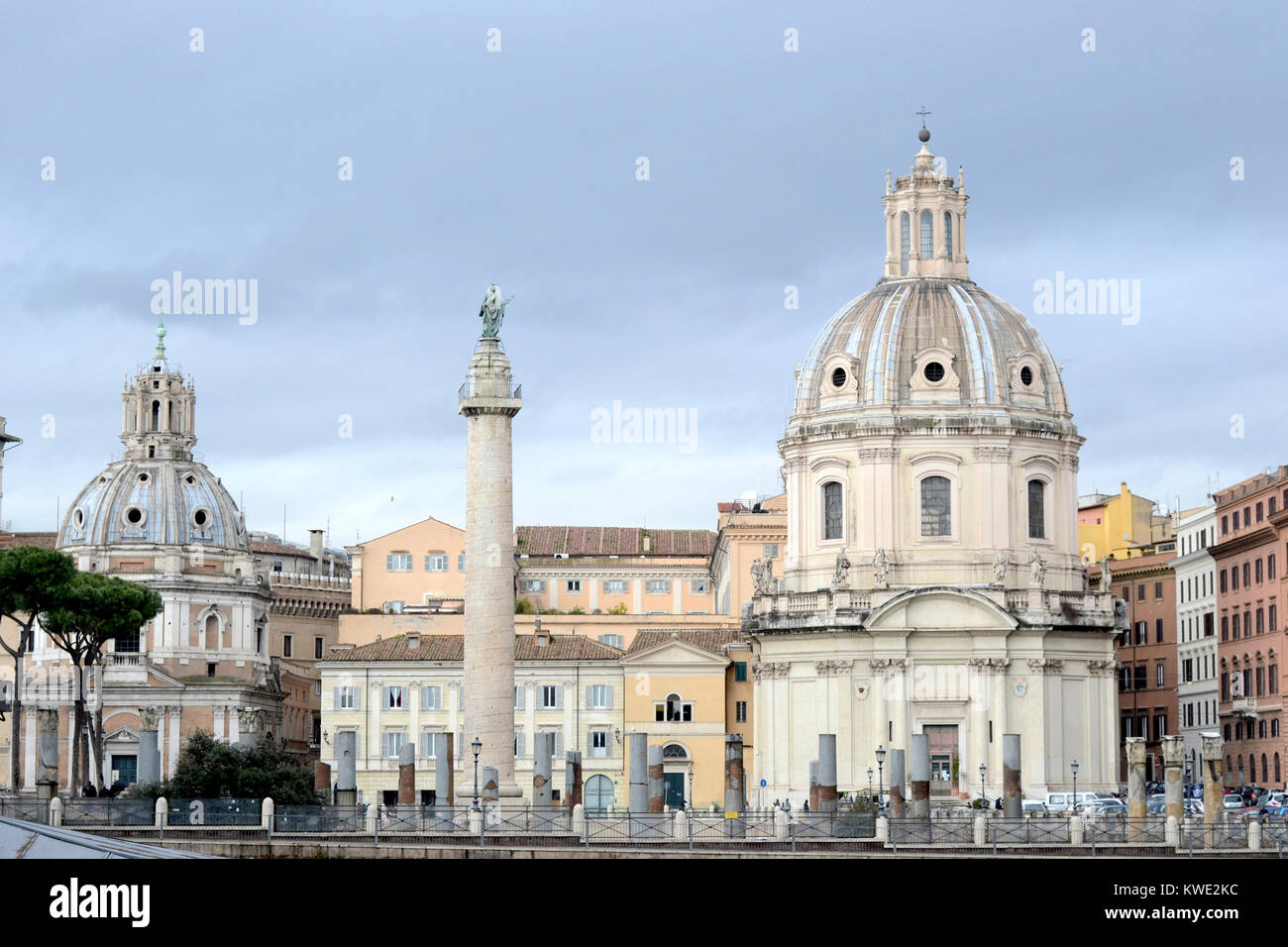 Palazzo Venezia gegen Himmel in Stadt Stockfoto