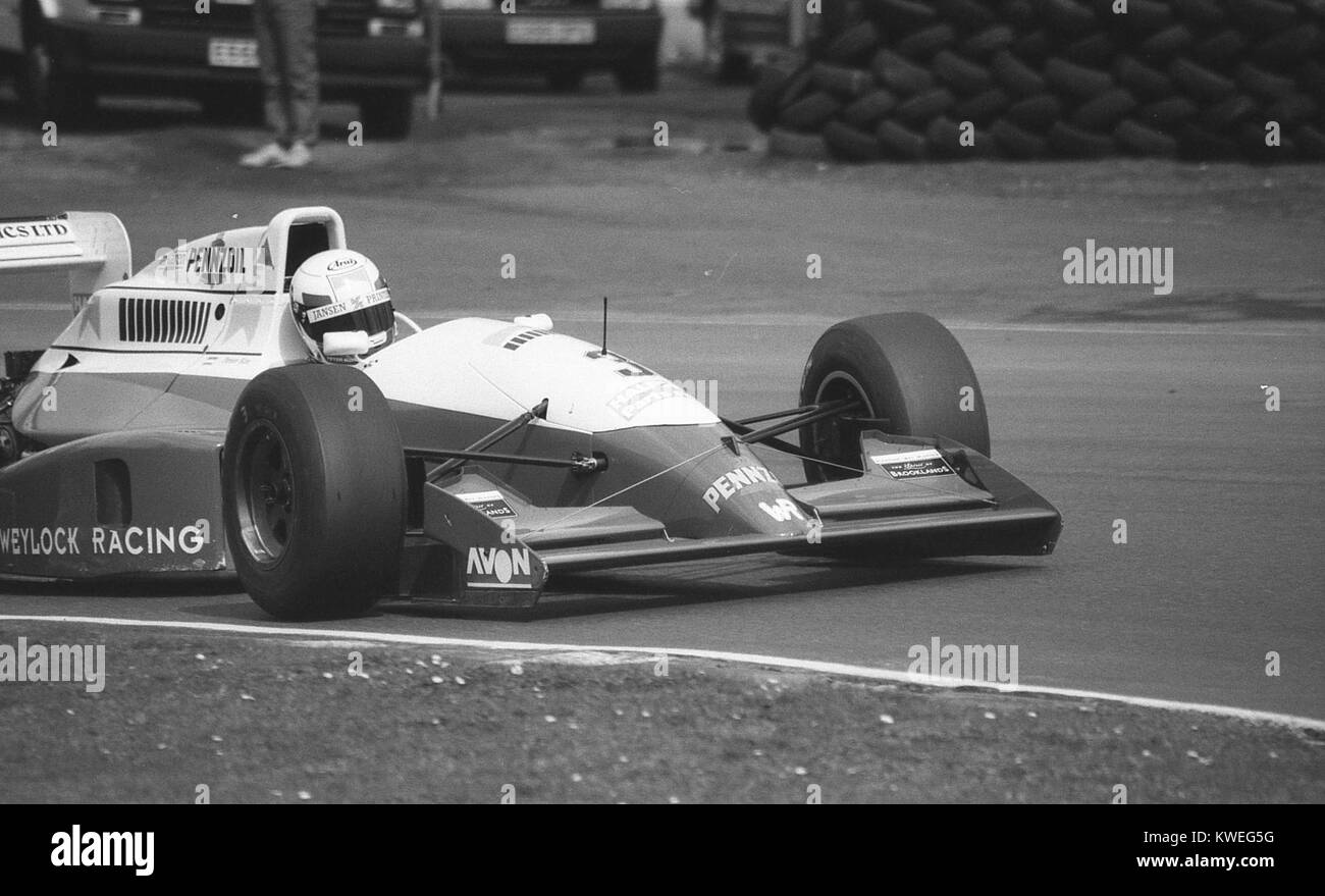 Peter Kox, Reynard 91 D, Britische Formel 2 in Oulton Park, April 1992 Stockfoto