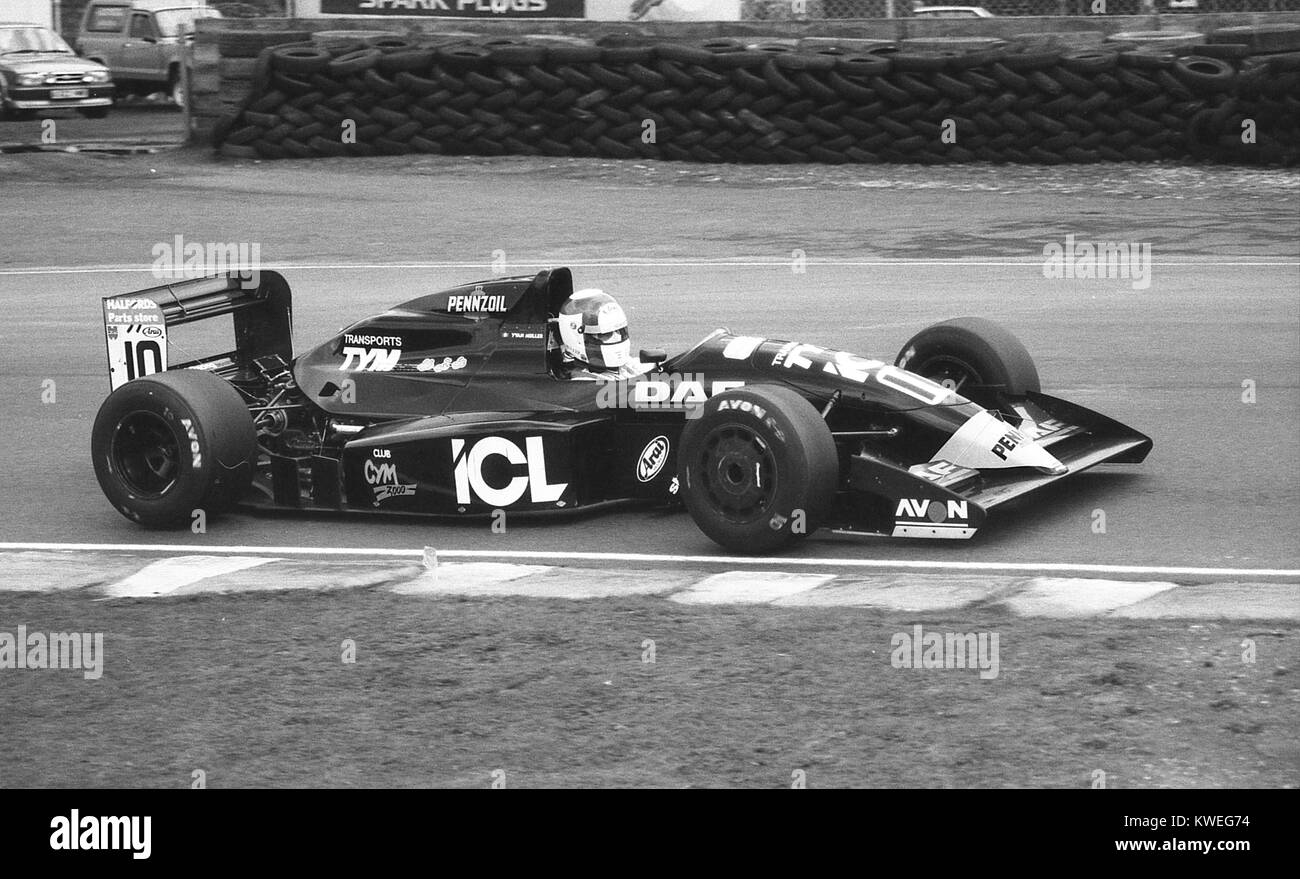Yvan Muller Britische Formel 2 in Oulton Park, April 1992 Stockfoto