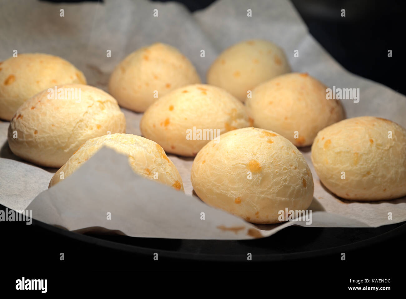 Sichern Käse Brot, brasilianische Küche, Brasilien Stockfoto