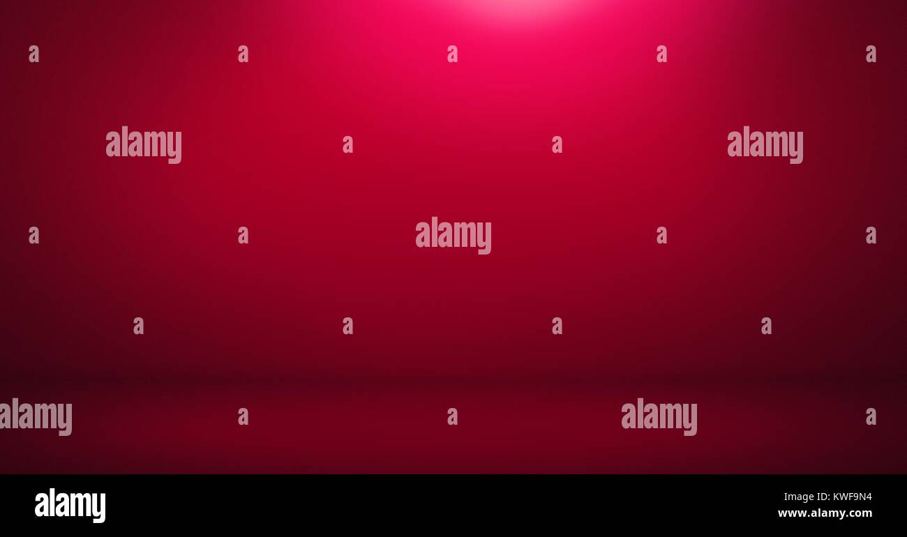 Rosa Licht im Zimmer Stockfoto