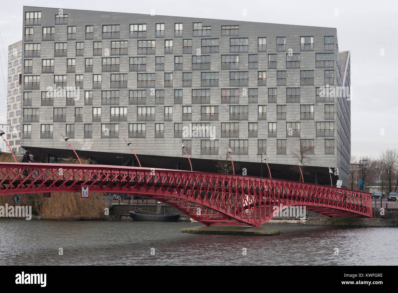 Fotos aus dem täglichen Leben in Amsterdam, Niederlande Stockfoto