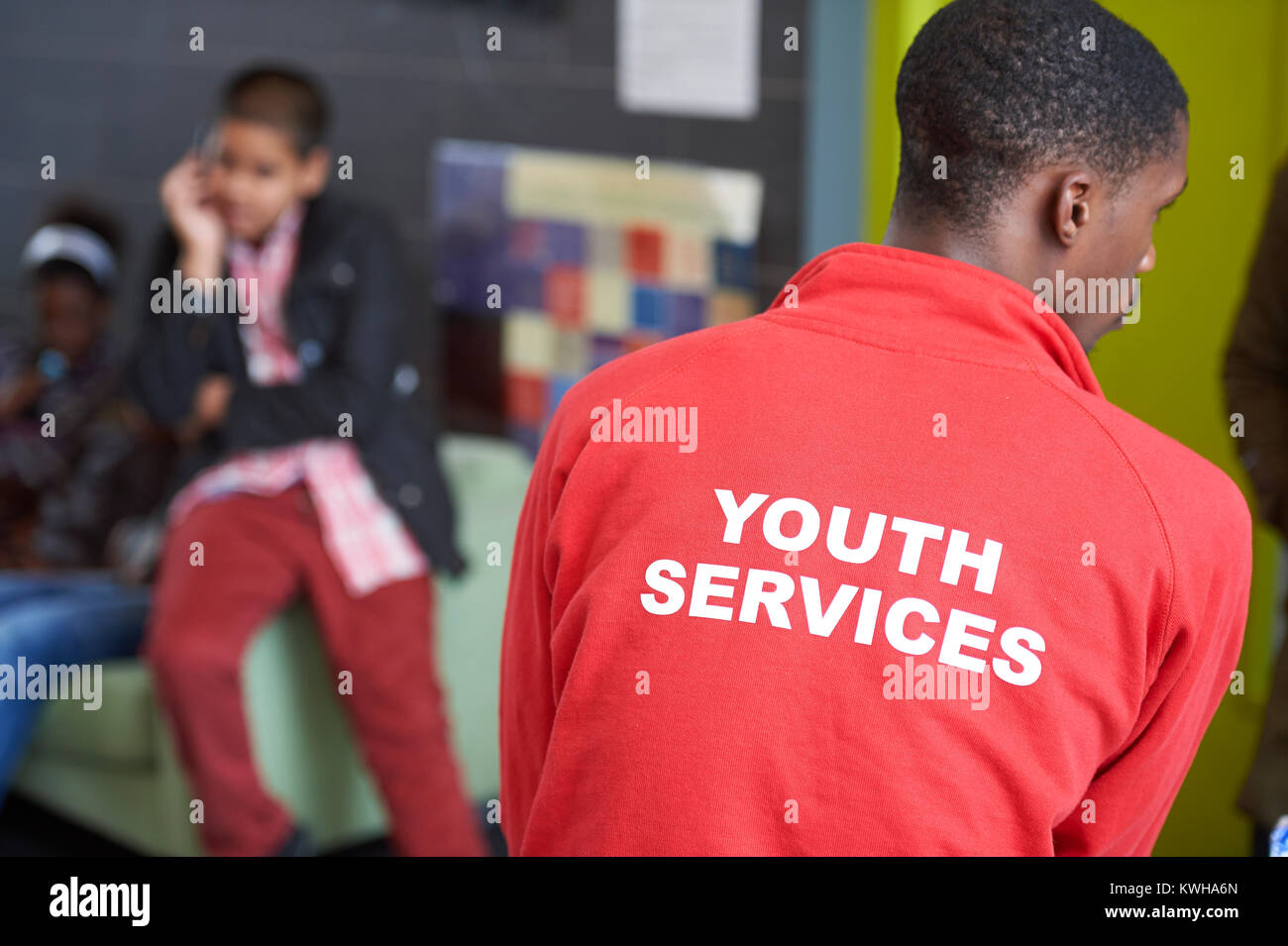 Youth Services Stockfoto