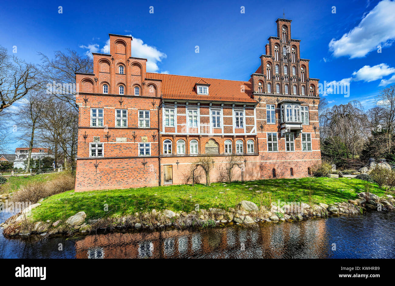 Das Bergedorfer Schloss in Hamburg, Deutschland, Europa, Das Bergedorfer Schloss in Hamburg, Deutschland, Europa Stockfoto