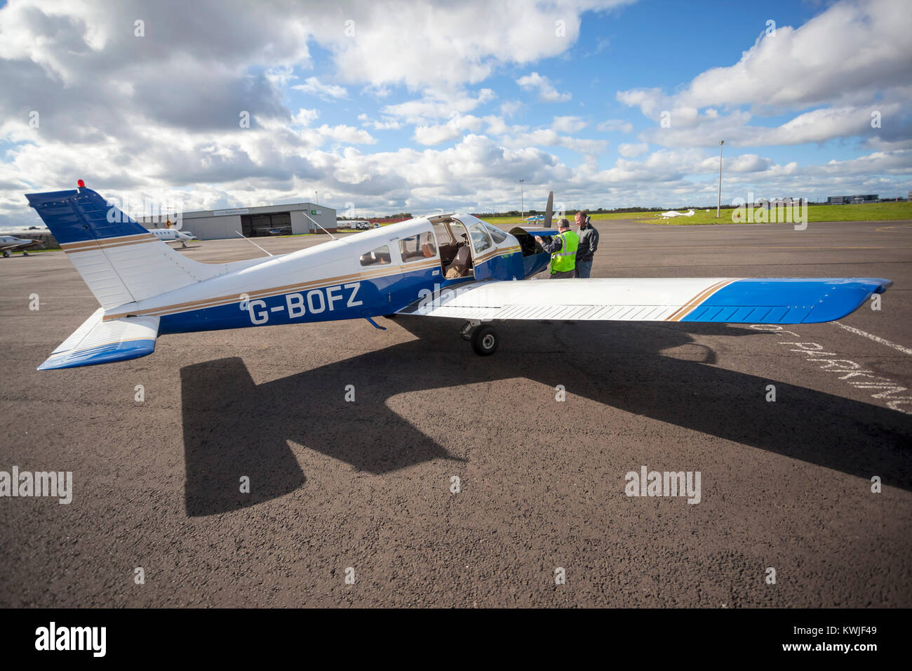 Single manned aircraft