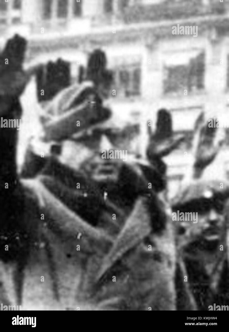 Dieser Eintrag bezieht sich auf Juan Yagüe, einen spanischen Militäroffizier und Befehlshaber während des Spanischen Bürgerkriegs, dessen Führung und Entscheidungen den Verlauf des Konflikts beeinflussten. Stockfoto