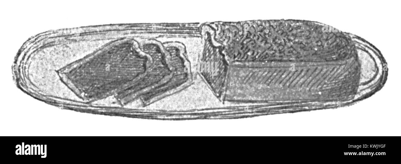„Zwierzyna“ ist ein polnisches Kochbuch über die Zubereitung von Wildfleisch, das traditionelle Rezepte und Methoden für die Zubereitung von Wildfleisch wie Wild, Wildschwein und Hase bietet, das die polnische Jagd- und Gastronomie-Kultur widerspiegelt. Stockfoto