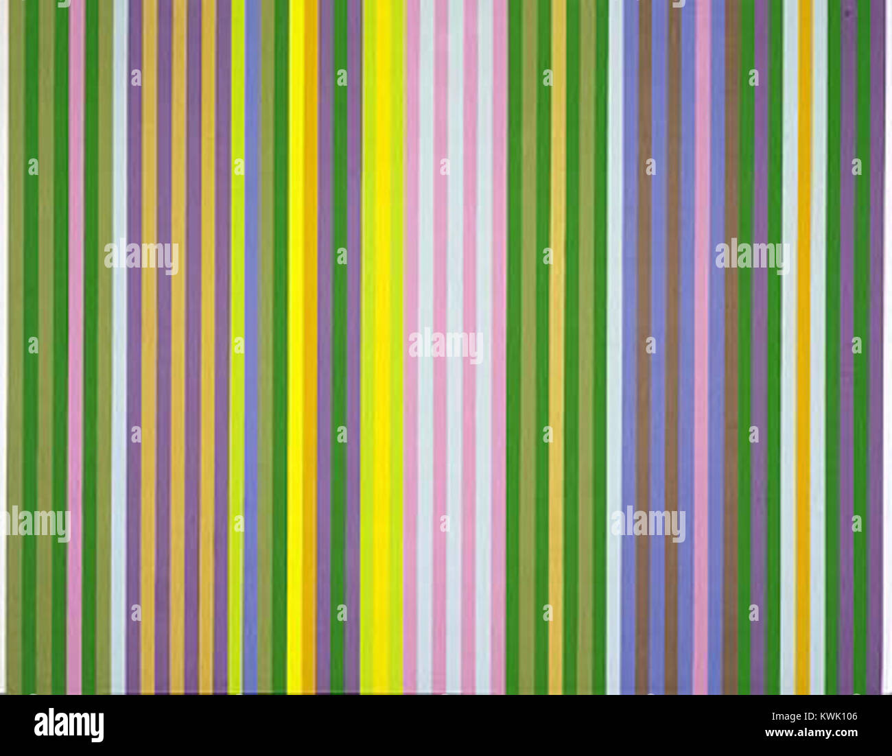 Künstlerische Arbeit mit dem Titel „Zebra“ aus dem Portfolio „Serie II“, die ein Zebra darstellt und sich auf das charakteristische Schwarz-weiß-Muster und die Form des Tieres konzentriert. Stockfoto