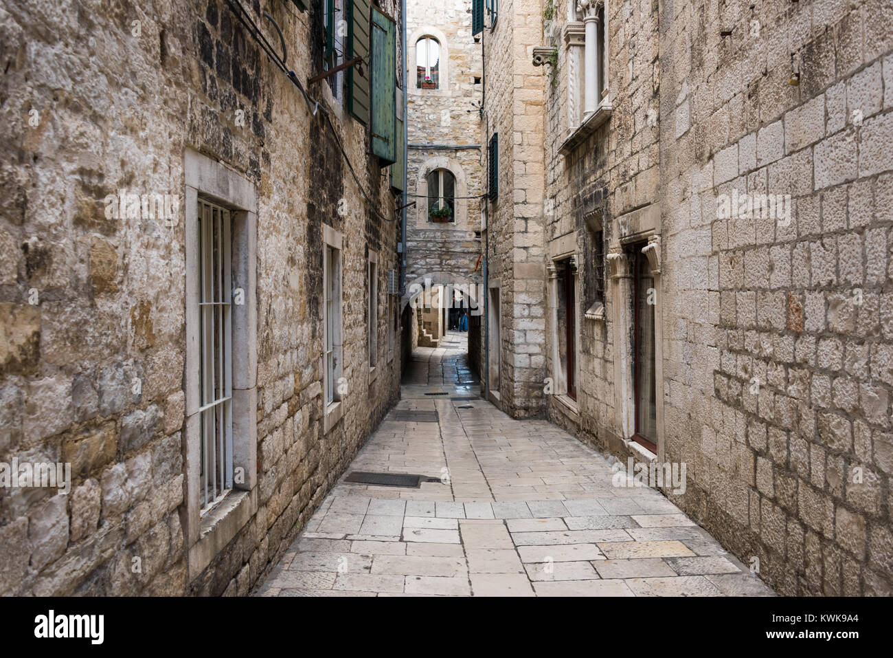 Papaliceva Street, Spiel der Throne Lage, Split, Kroatien Stockfoto