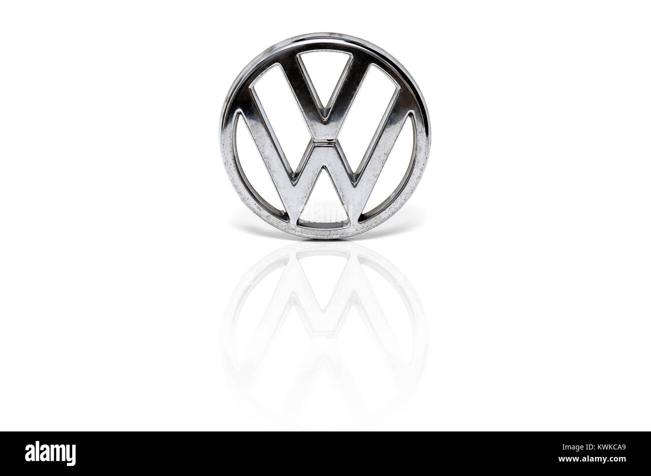 VW-Logo, VW-Logo Stockfoto