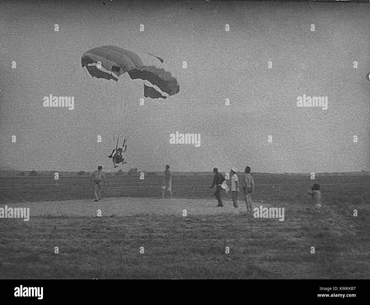 Zawody Spadochronowe Prešov 1983 01. Stockfoto