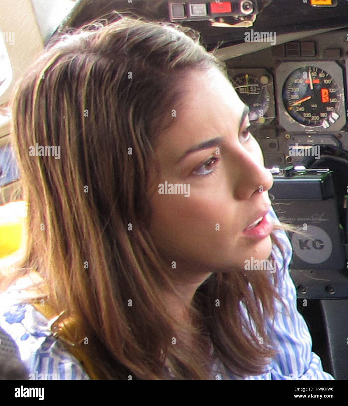 Juanita Gómez wird als bemerkenswerte Person identifiziert, obwohl weitere biografische und kontextbezogene Details erforderlich sind, um ihre historische, kulturelle oder berufliche Bedeutung zu bestimmen. Stockfoto