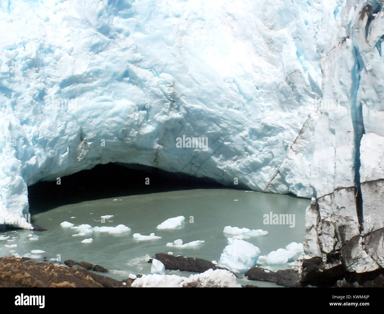 Anden Argentinien Perito Moreno Gletscher Stockfoto