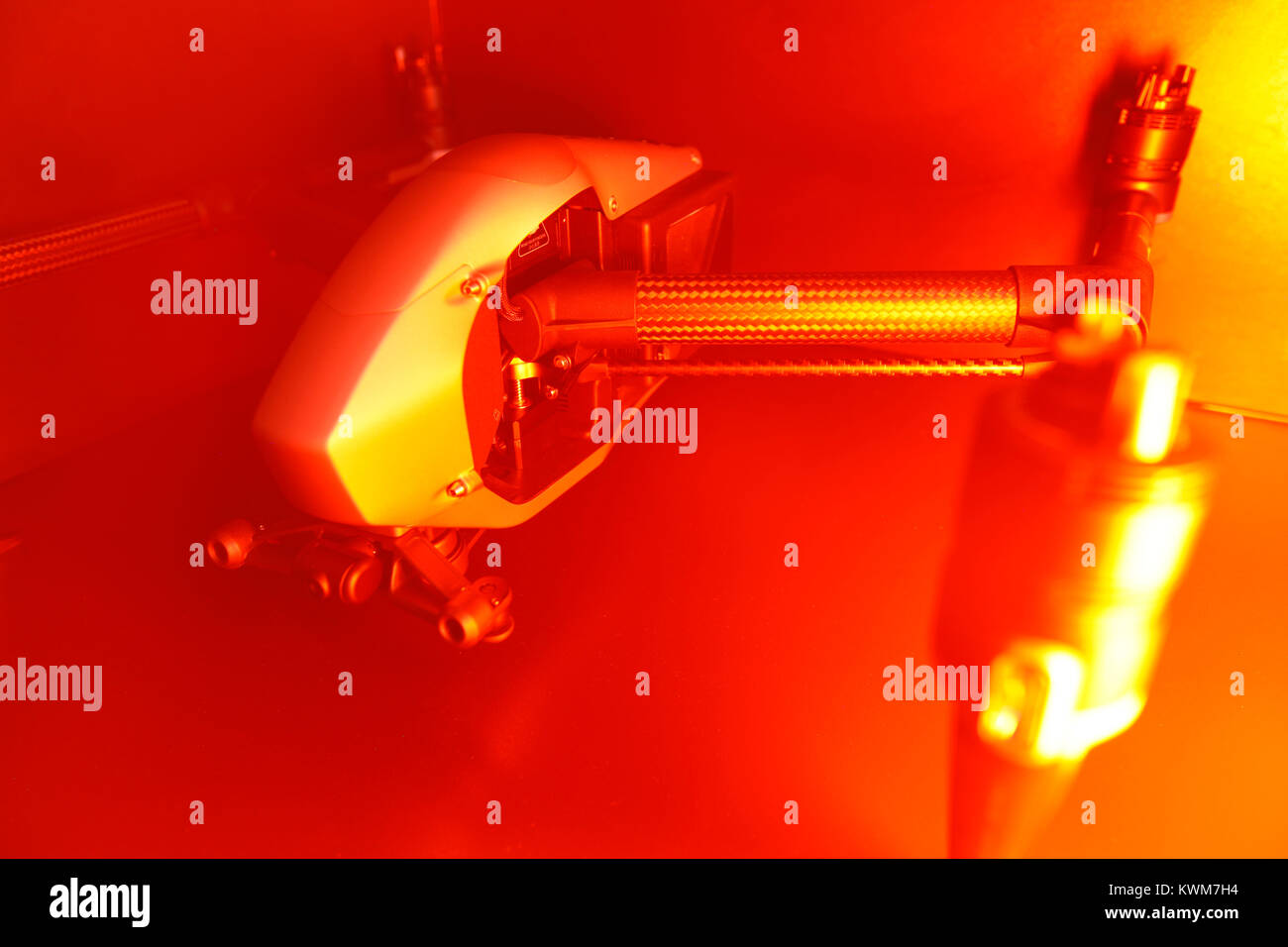 DJI Inspire 2-Drohne, Quadcopter mit abnehmbaren 4 K Gimbal Stockfoto