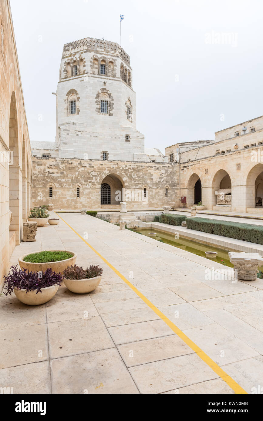 Israel, Jerusalem, vom 28. Dezember 2017: Rockefeller Museum, früher die Palästina archäologische Museum in Ostjerusalem Stockfoto
