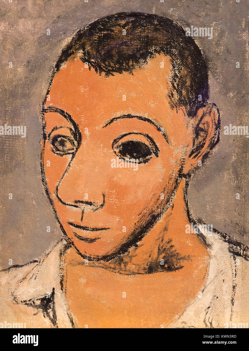 Selbstportrait, Pablo Picasso, 1906 Stockfotografie - Alamy