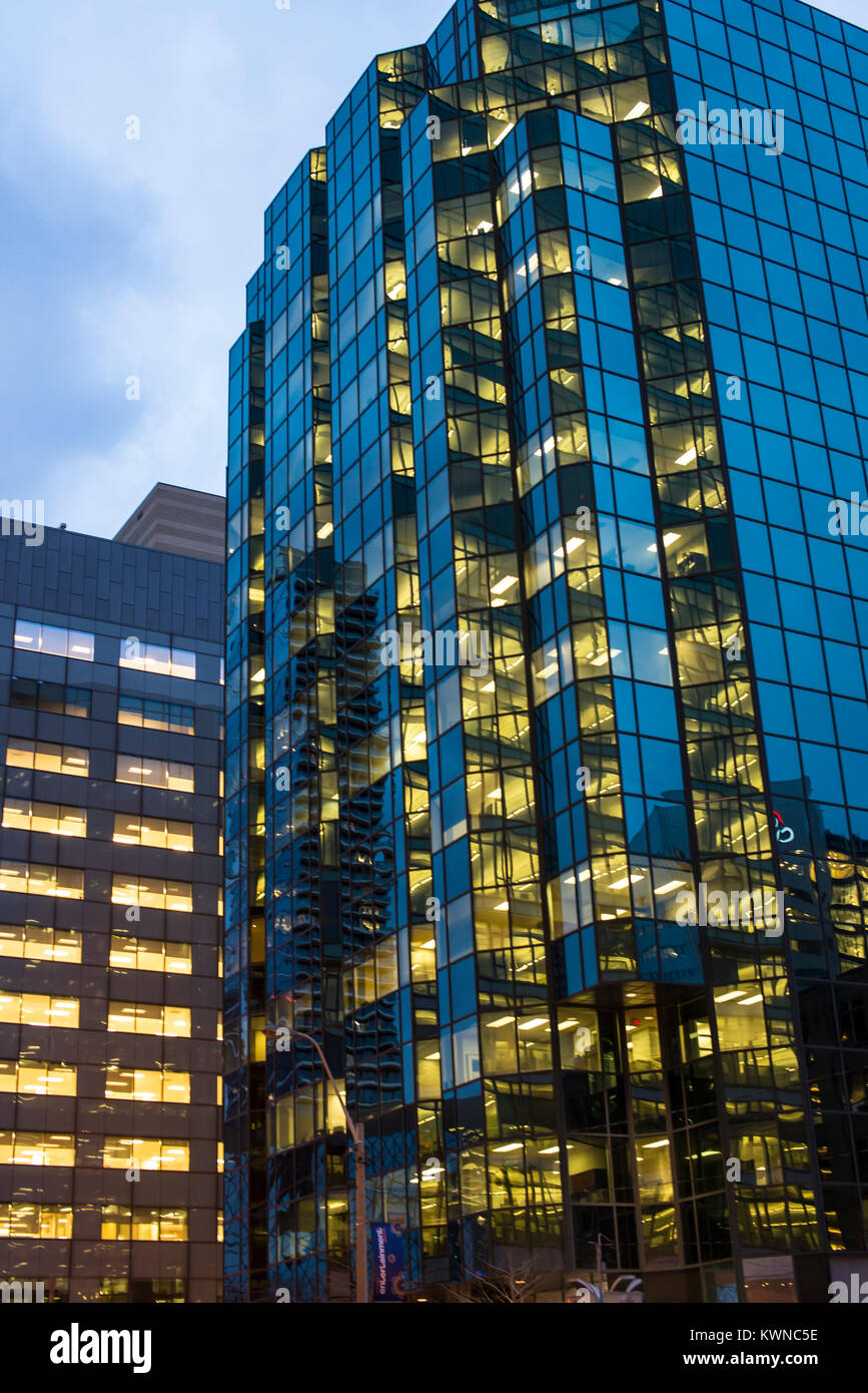 Toronto High-rise Office Gebäude Stockfoto
