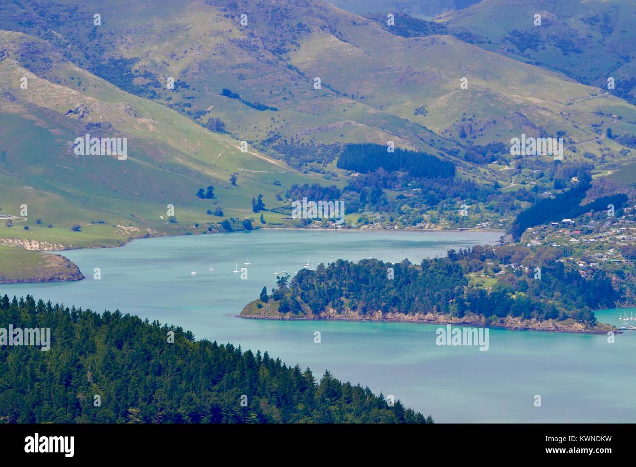 Christchurch, Neuseeland, Gondel Stockfoto