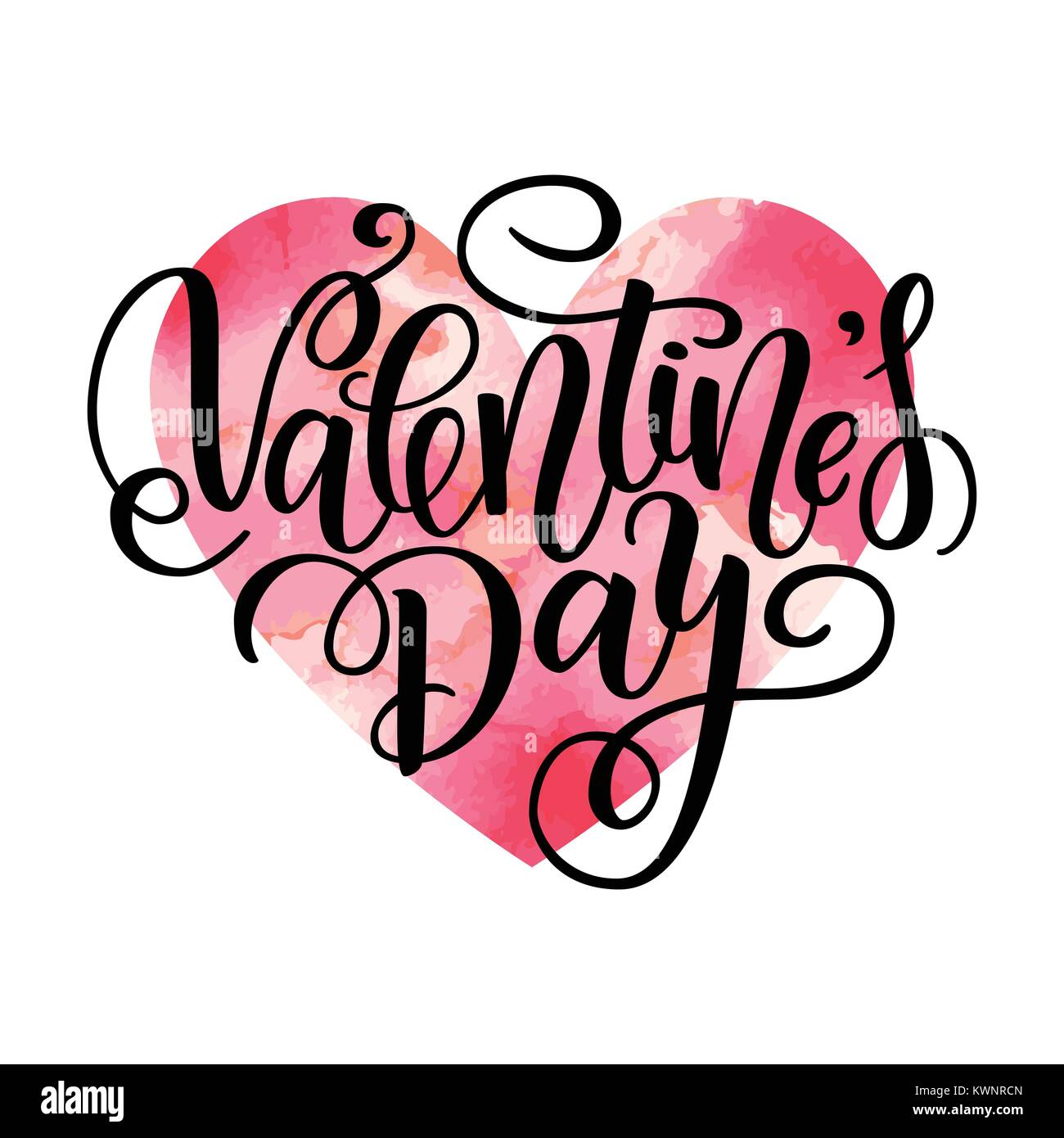 happy valentine s day vektor karte. grußkarte zum tag des heiligen