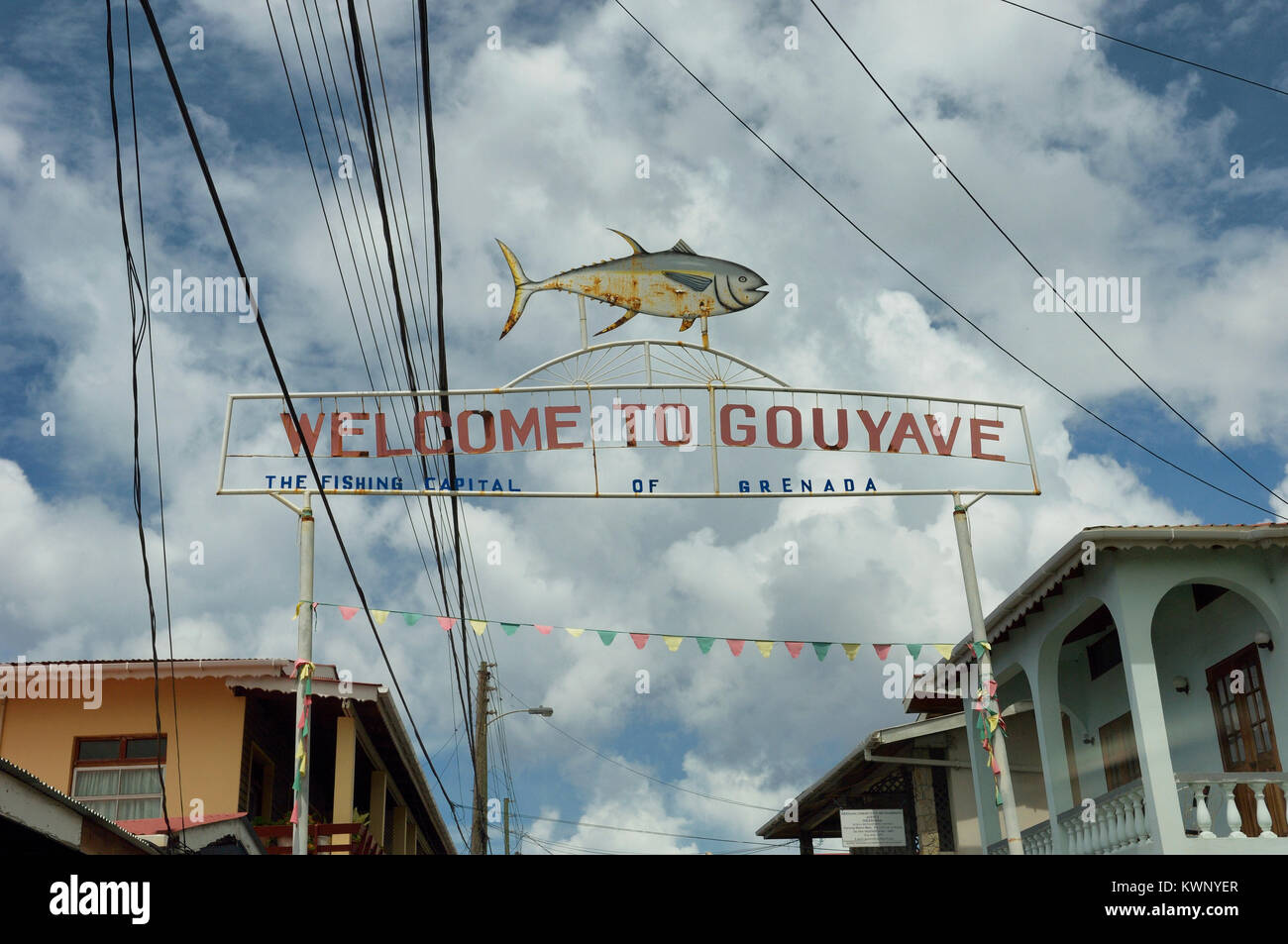 Gouyave, Grenada, Grenadinen Inseln, Karibik Stockfoto
