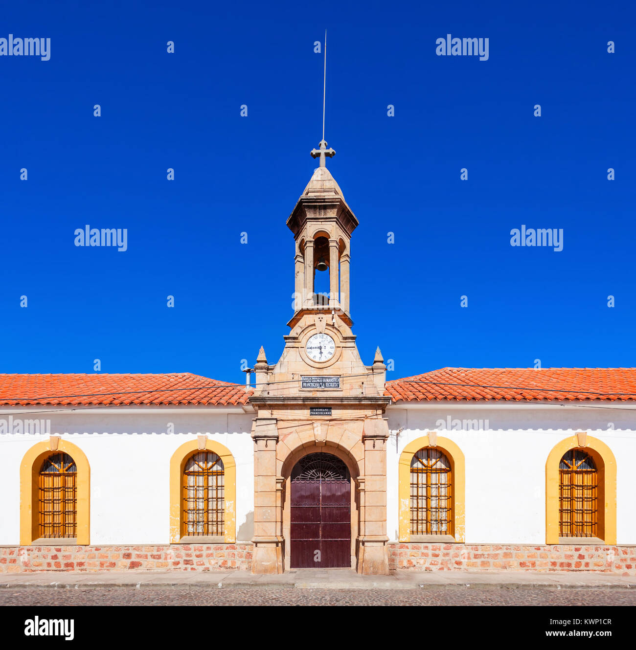 La Recoleta Santa Ana ist ein Kloster in Sucre, Bolivien Stockfoto