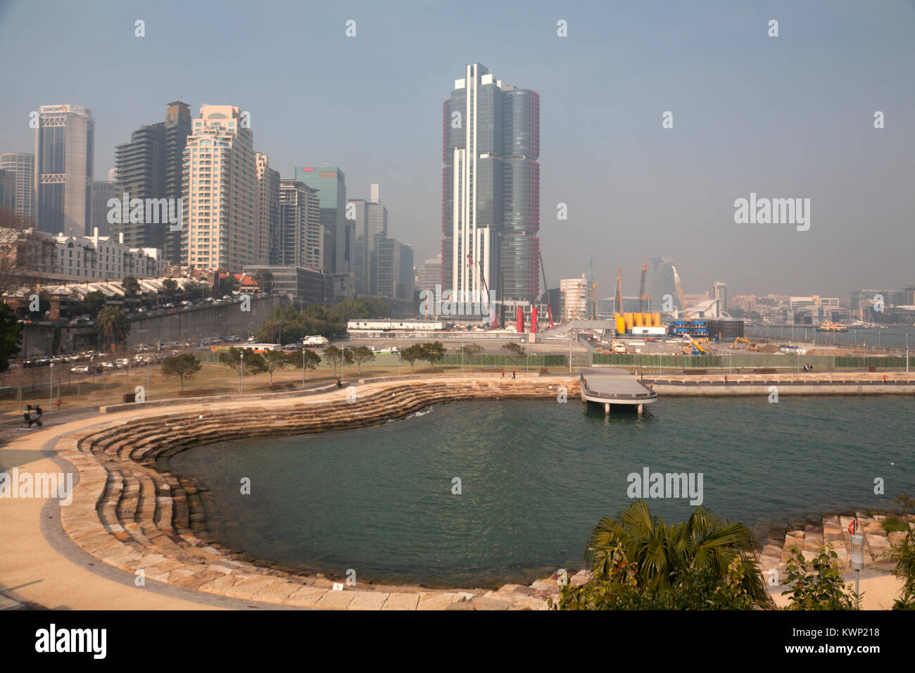 Reserl cove barangaroo finden Darling Harbour Sydney New South Wales Australien Stockfoto