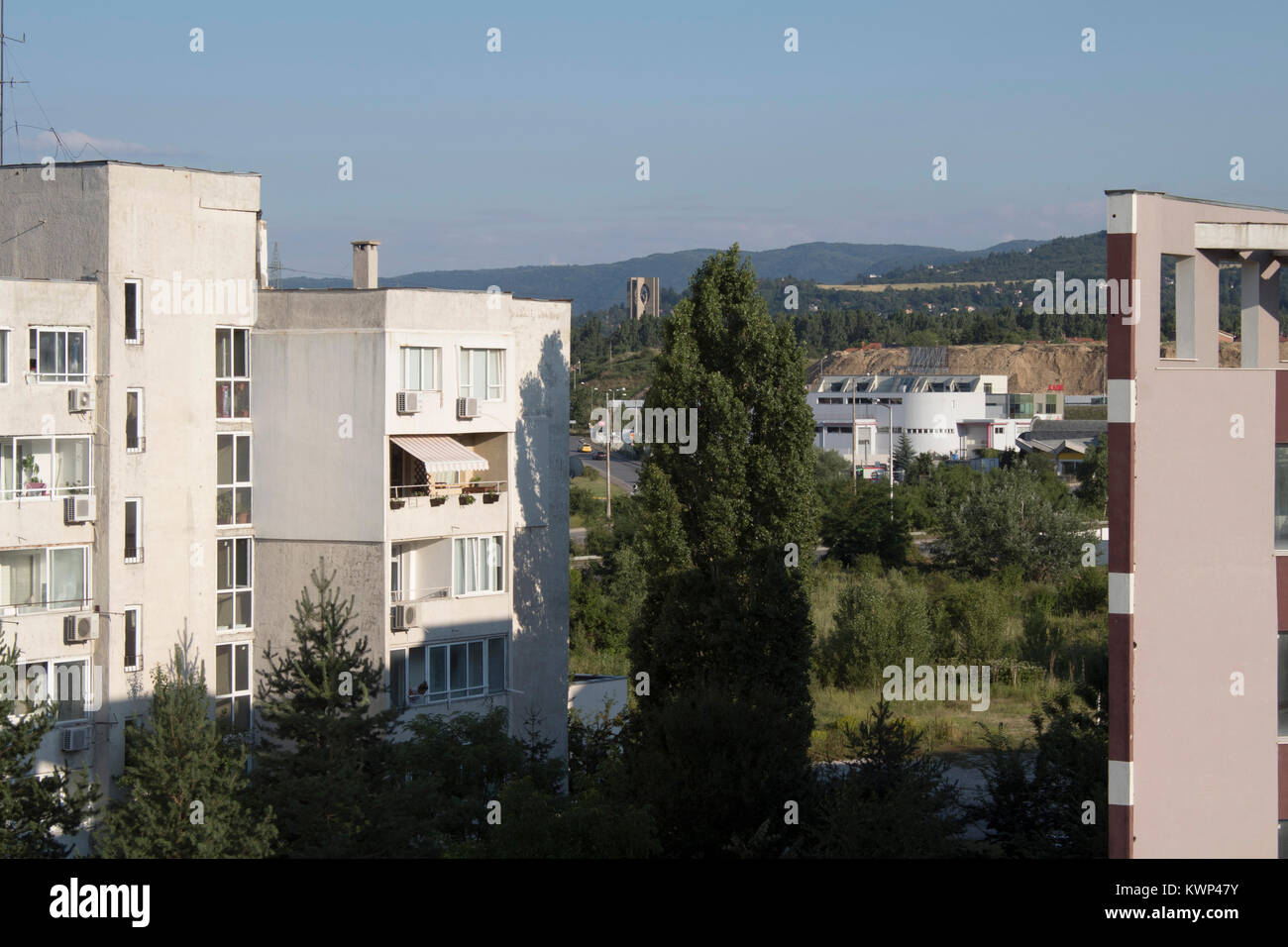 Blick auf die Glocken (Kambanite) Stockfoto