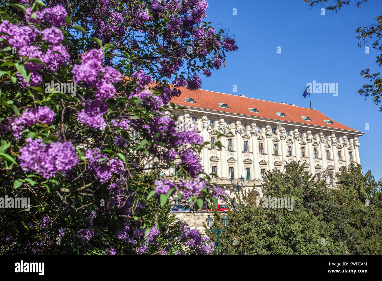Cerninsky Palace, Hradschin, Prag, Tschechische Republik, Europa Stockfoto