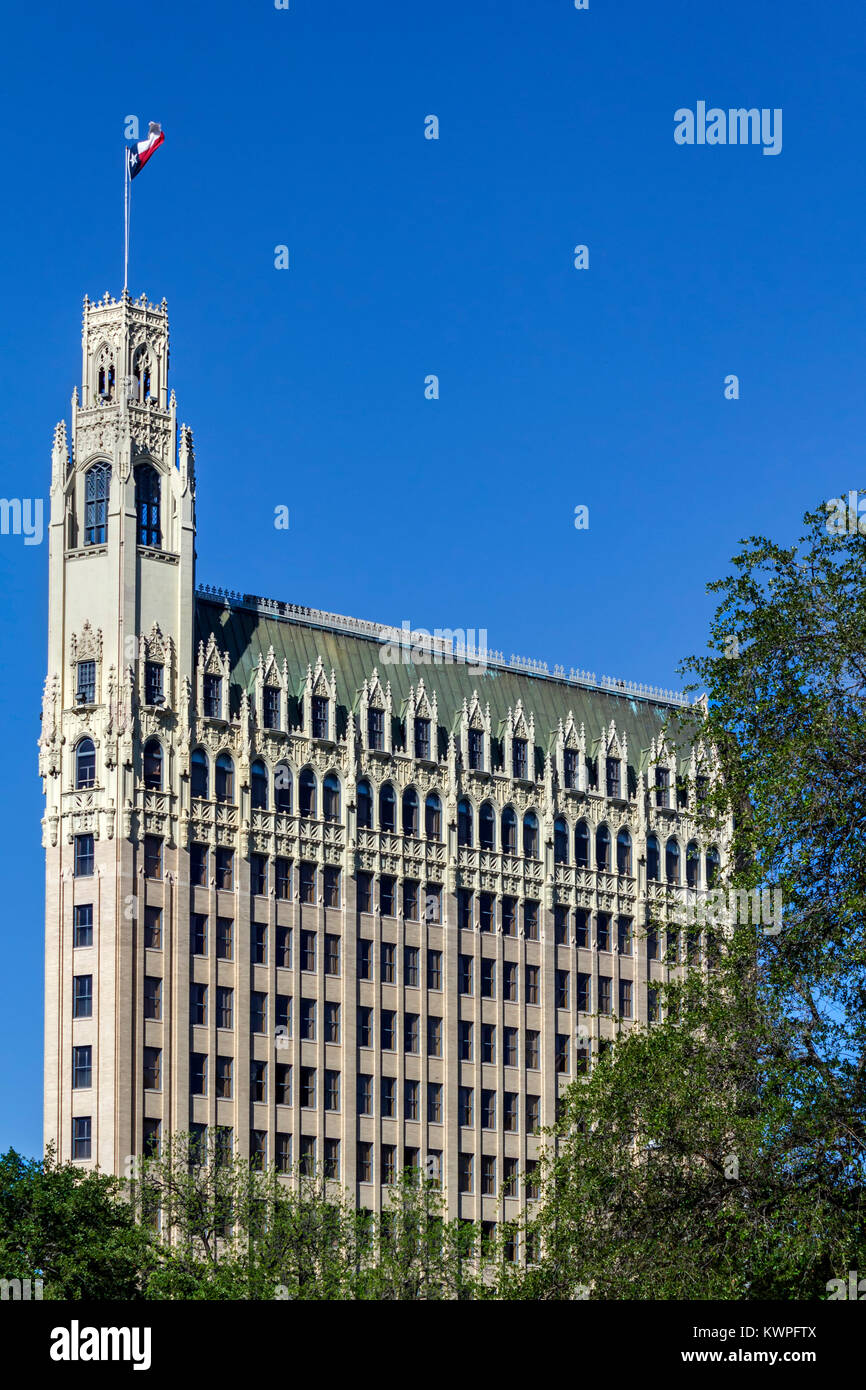 Historische Emily Morgan Hotel, San Antonio, Texas, USA Stockfoto