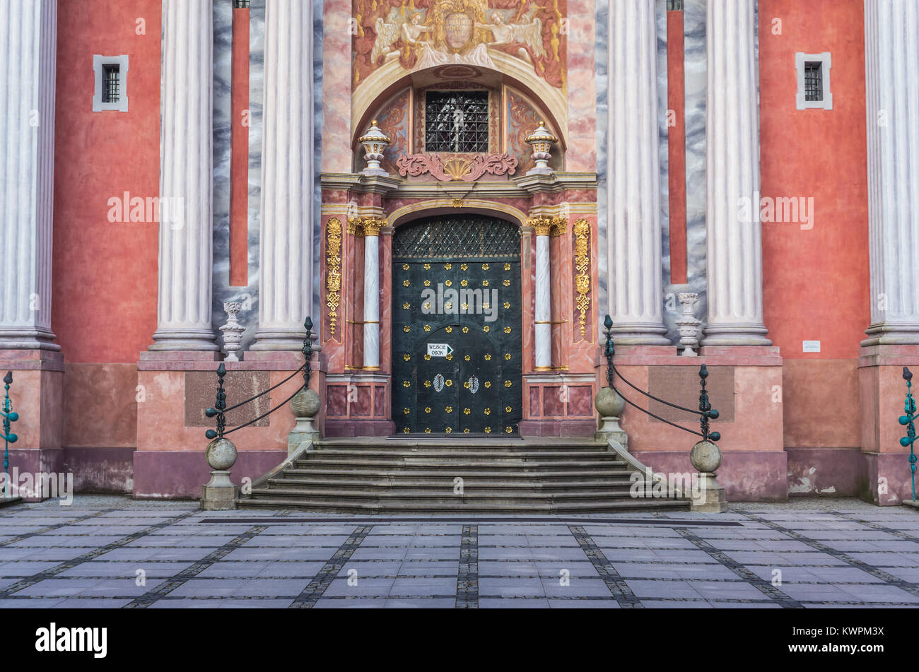 Basilika der Heimsuchung der allerseligsten Jungfrau Maria in Swieta Lipka (Heilige Lipka) Dorf in Ketrzyn County, Woiwodschaft Ermland-Masuren, Polen Stockfoto