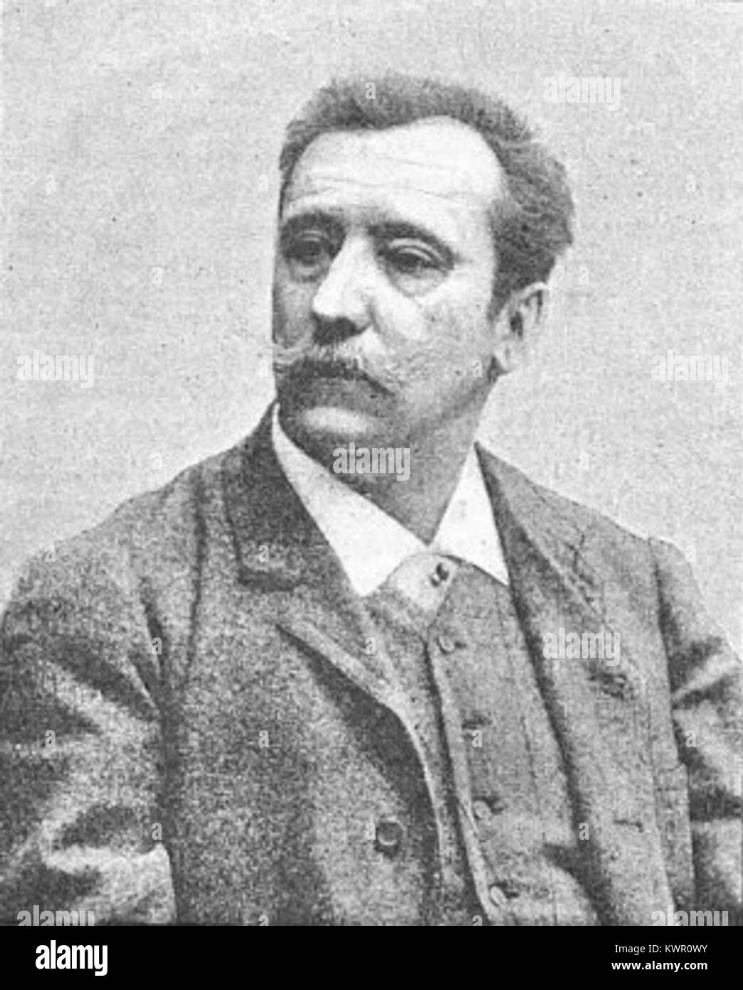 Emile Bayard war ein französischer Illustrator und Maler, der vor allem für seine Buchillustrationen aus dem 19. Jahrhundert bekannt war, darunter seine Zeichnungen für Victor Hugos „Les Misérables“ und andere literarische Werke. Stockfoto