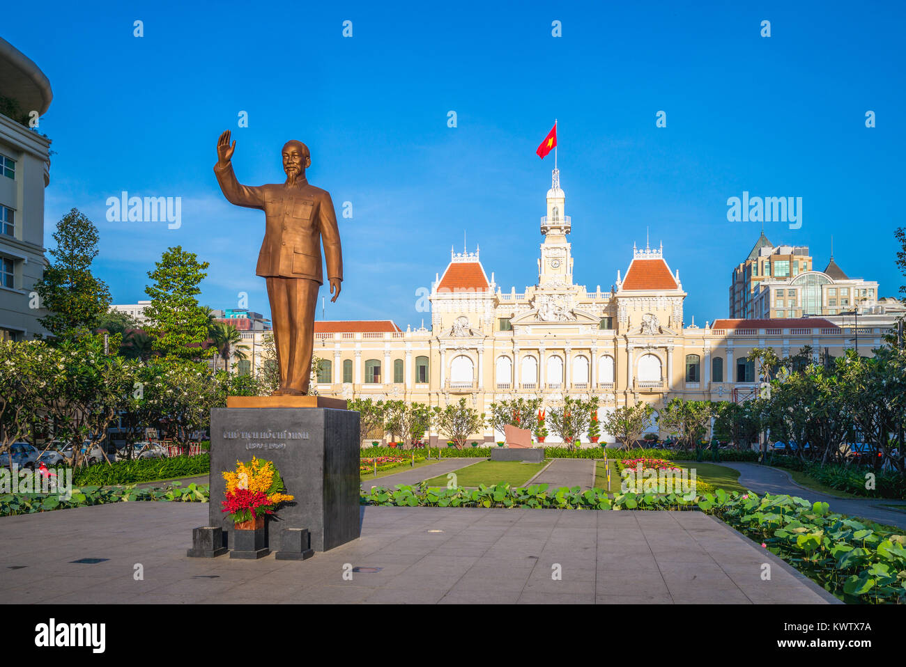 Ho Chi Minh City Menschen Ausschuss Hauptverwaltung Stockfoto
