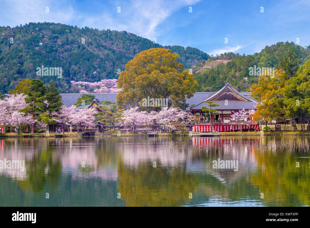 Daikaku-ji-Tempel in Arashiyama, Kyoto Stockfoto