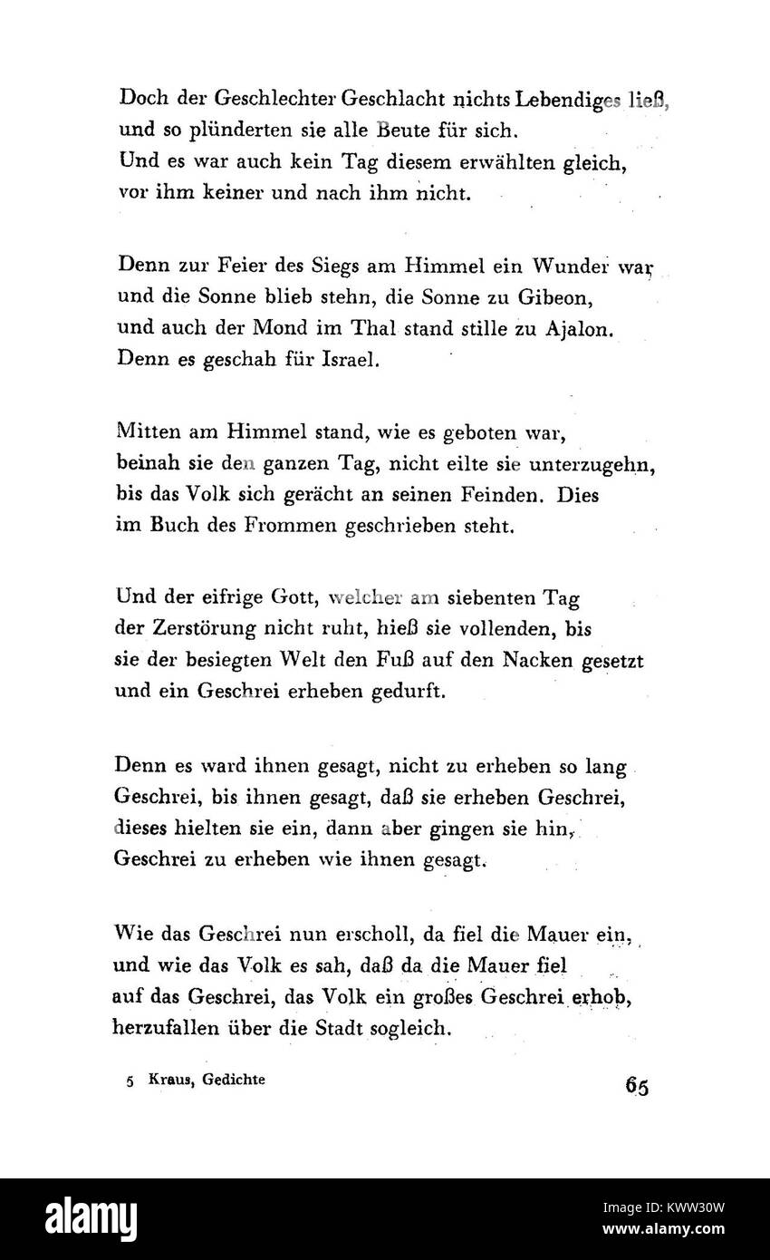 Dieser Band präsentiert eine Auswahl von Gedichten Karl Kraus, die sein literarisches Werk durch unverwechselbare Sprache, thematische Tiefe und kulturelle Reflexion in der Wiener Literatur des frühen 20. Jahrhunderts nachzeichnen. Stockfoto