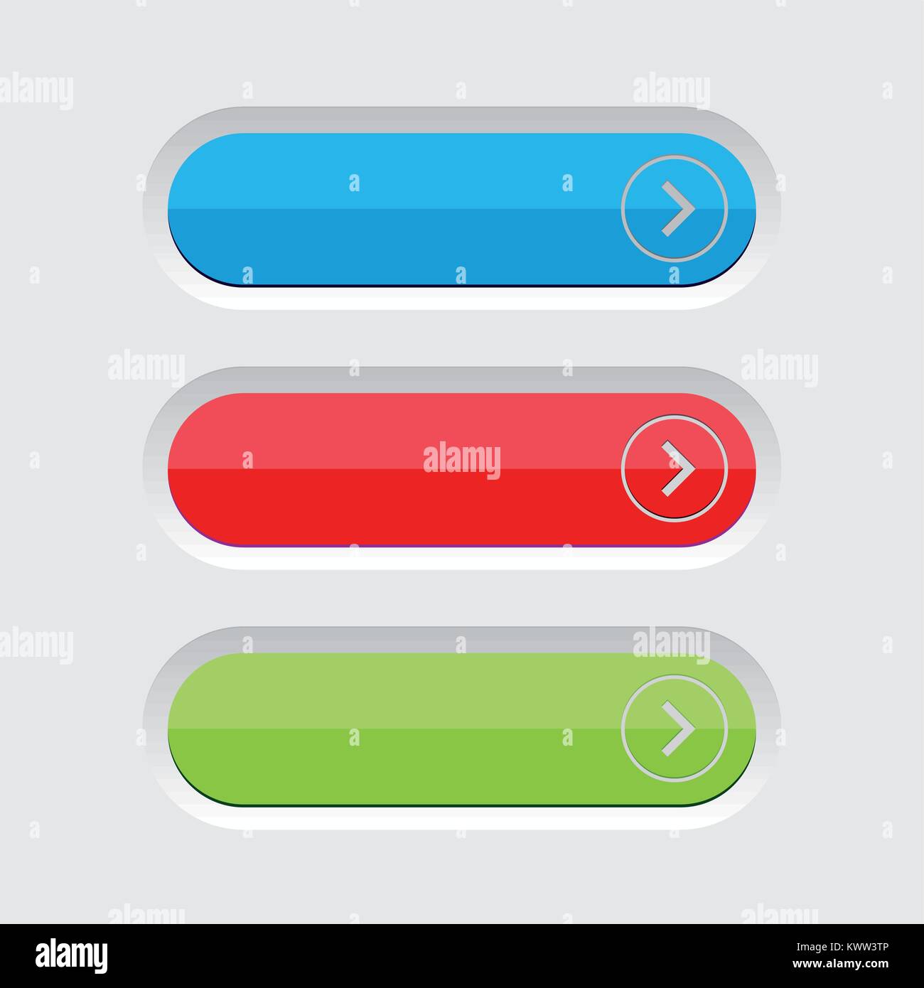 Leere Taste Stock Vektor