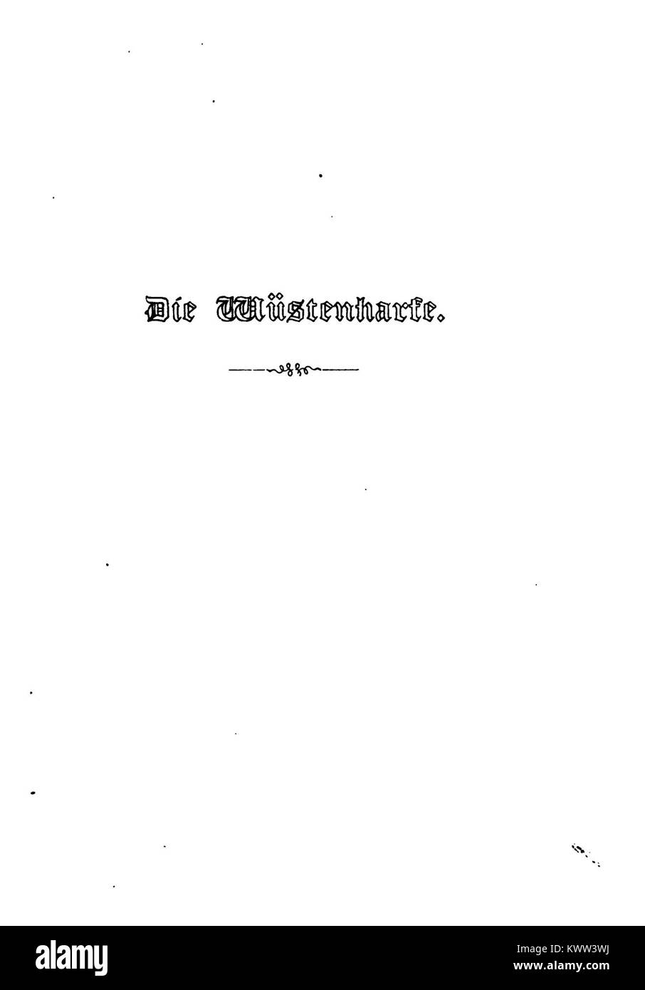 Verweis auf „de die Wüstenharfe“, ein Werk, das Wüstenlandschaften, symbolische Darstellung und thematische Elemente im Zusammenhang mit trockenen Umgebungen erforscht Stockfoto