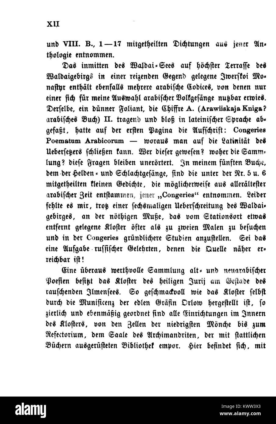 Seite 16 von „de die Wüstenharfe“ präsentiert Texte oder Bilder zu Wüstenlandschaften, natürlichen Themen oder kulturellen Ausdrücken, die künstlerische oder literarische Auseinandersetzungen mit trockenen Umgebungen widerspiegeln. Stockfoto