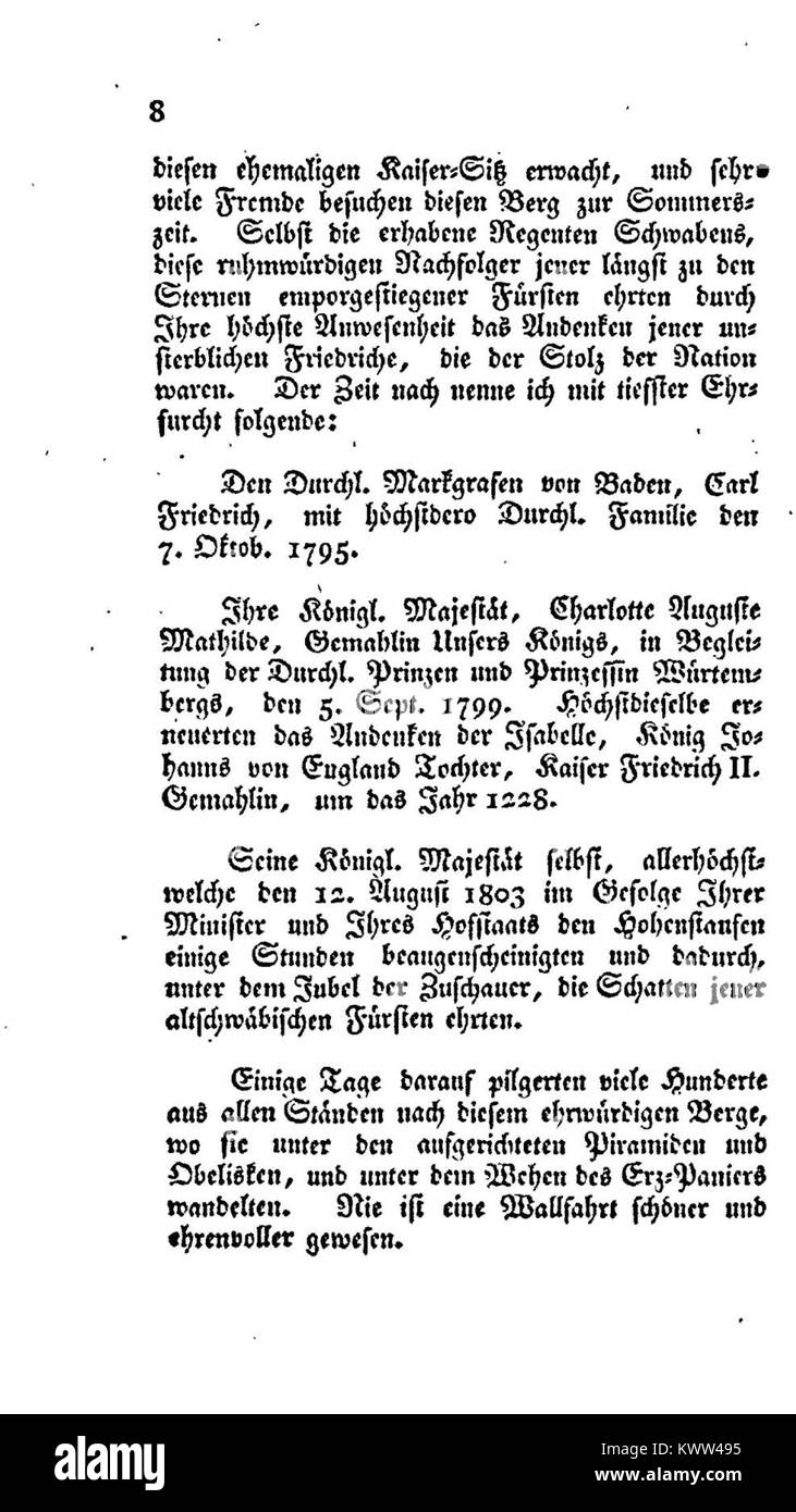 Ein historisches oder literarisches Werk des frühen 20. Jahrhunderts mit dem Titel „de Hohenstaufen“ von Ammermüller konzentrierte sich auf die Staufer-Dynastie, die für ihren Einfluss auf die mittelalterliche deutsche und europäische Politik bekannt war. Stockfoto