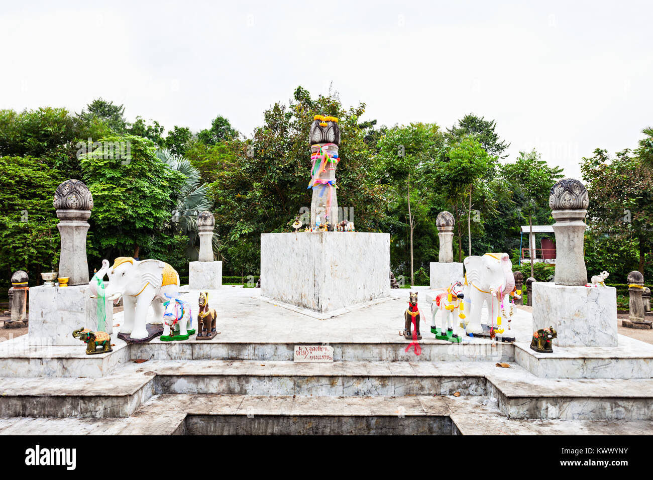 Sadu Mueang an Doi Chom Thong, Chiang Rai, Nordthailand Stockfoto
