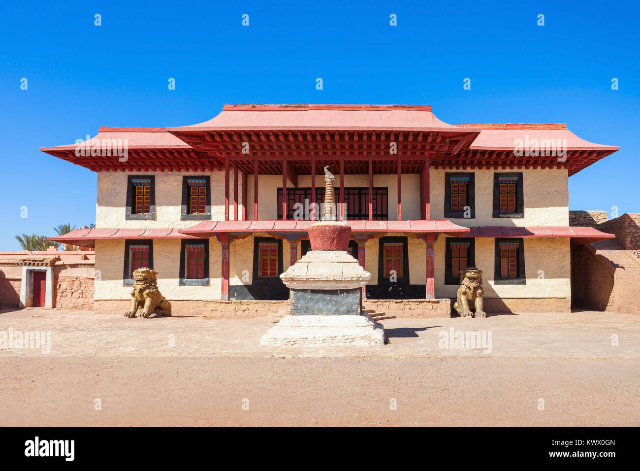 Atlas Filmstudios Ouarzazate in Marokko. Marokkanischen Atlas Studios ...