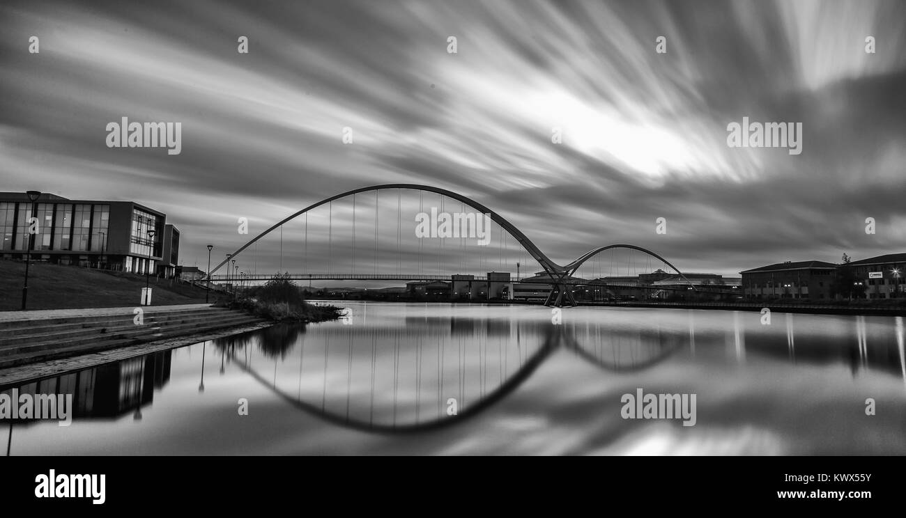 Infinity Brücke Stockfoto