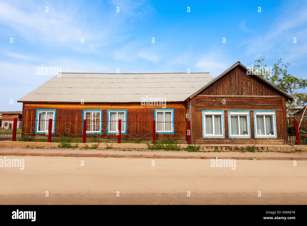 Heimatmuseum in Toledo Dorf in der Nähe von Baikalsee in Sibirien, Russland Stockfoto