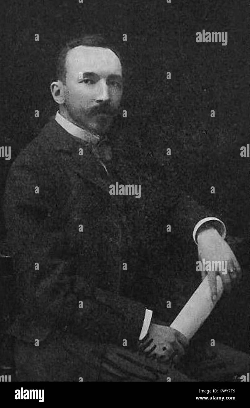 Michał Świerzyński (-1895) Stockfoto