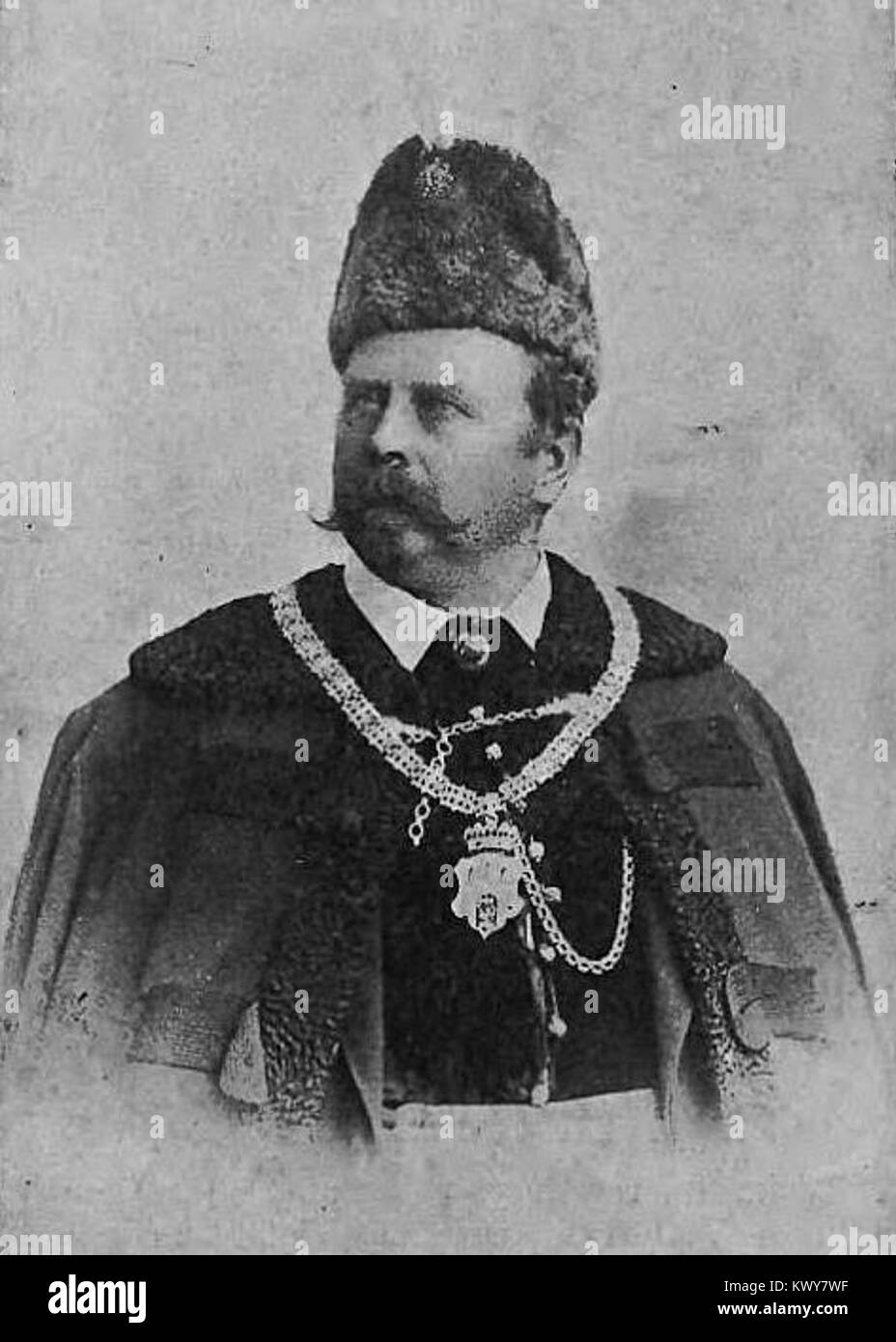 Michał Michalski (-1905) Stockfoto