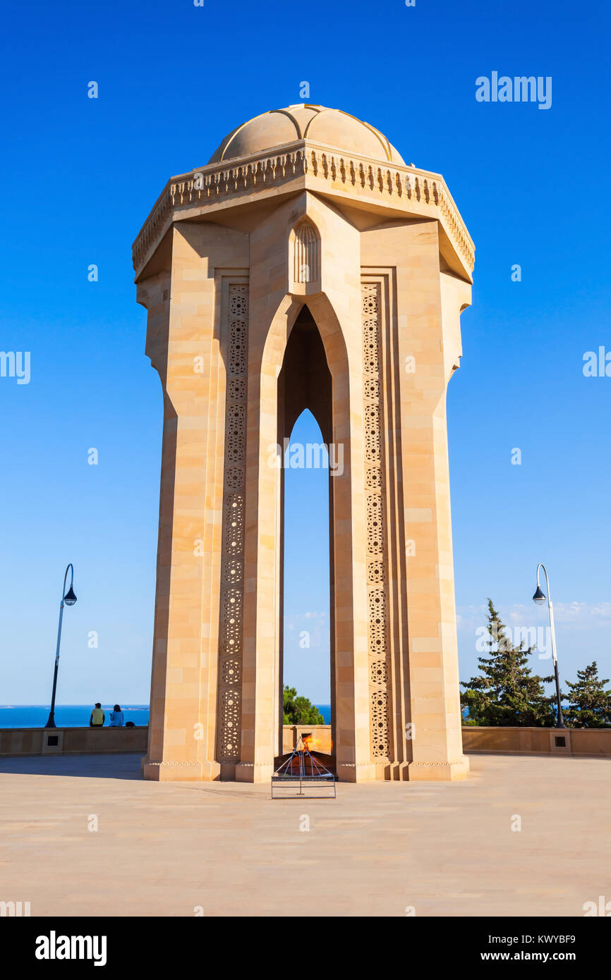 Denkmal an die Märtyrer Lane oder Gasse der Märtyrer, die früher die Kirov Park. Stockfoto