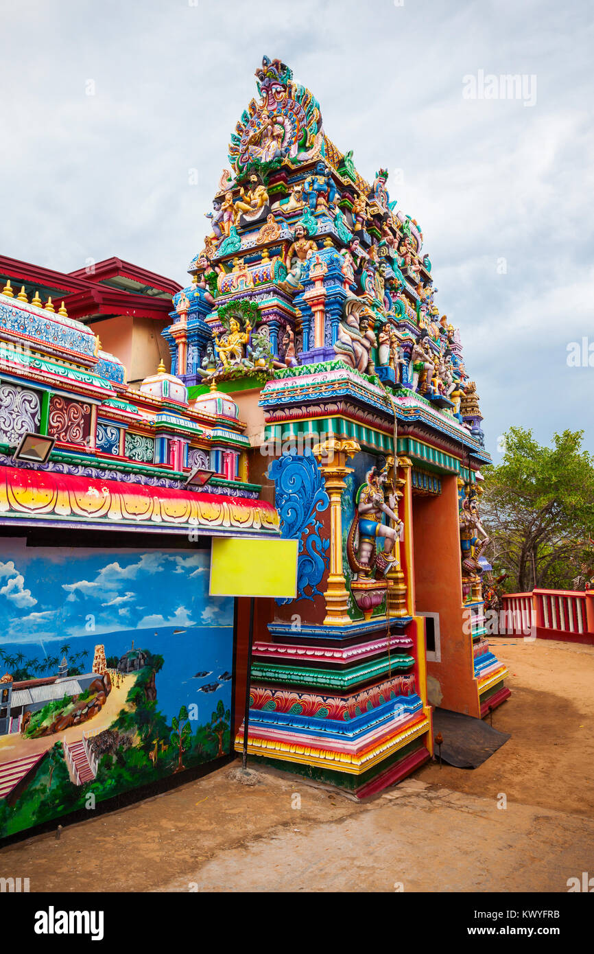 Koneswaram Tempel auch bekannt als Dakshinakailasha ist eine klassische mittelalterlichen Hindu Tempel zu Lord Shiva in Trincomalee, Sri Lanka eingeweiht Stockfoto