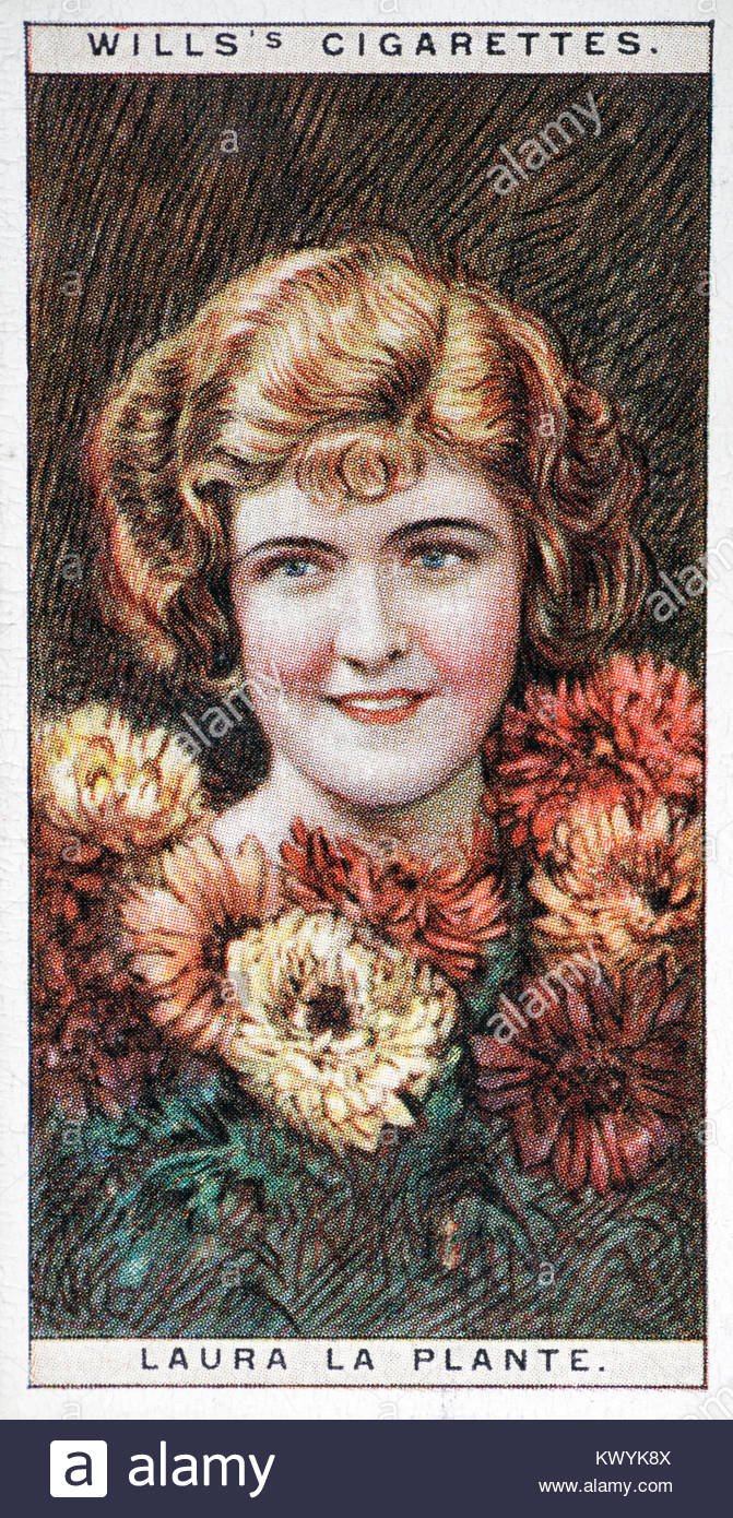 Laura La Plante, war eine US-amerikanische Schauspielerin aus der Stummfilmzeit 1904 - 1996 Stockfoto