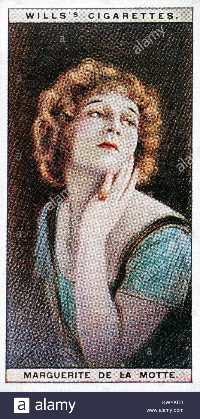 Marguerite de la Motte war eine US-amerikanische Schauspielerin aus der Stummfilmzeit 1902 - 1950 Stockfoto