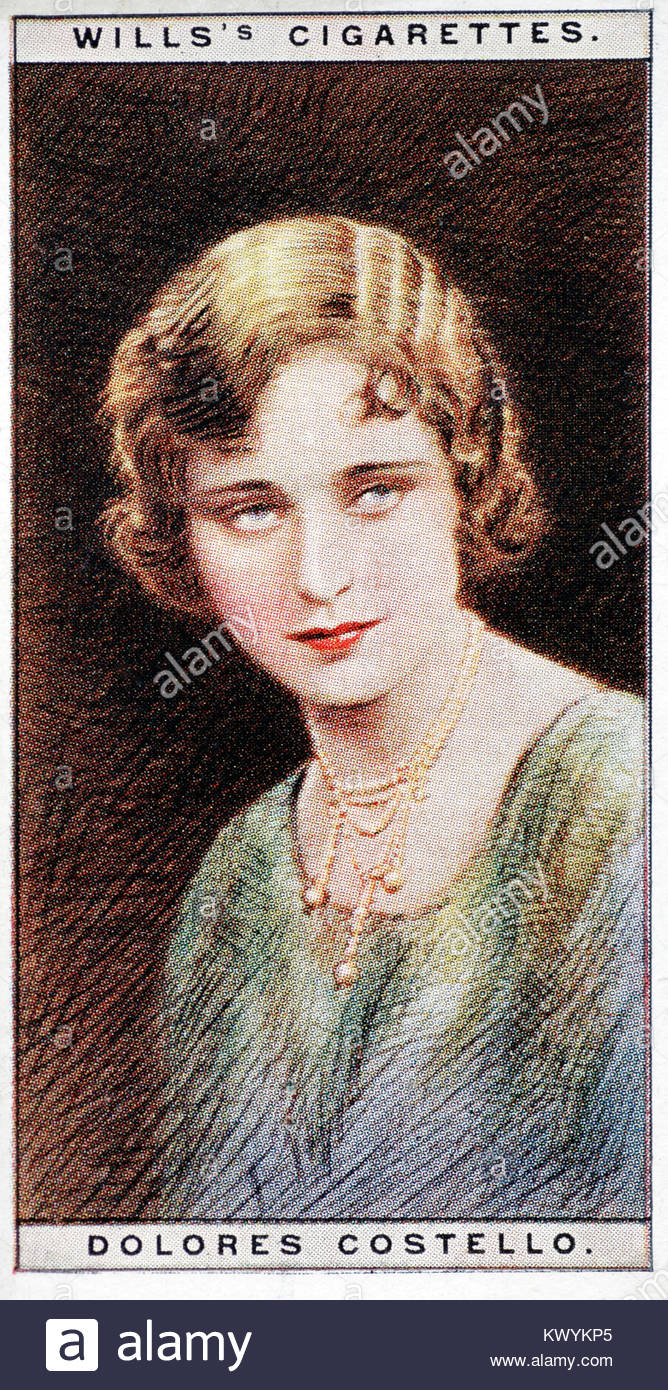 Dolores Costello war eine US-amerikanische Schauspielerin aus der Stummfilmzeit 1903 - 1979 Stockfoto