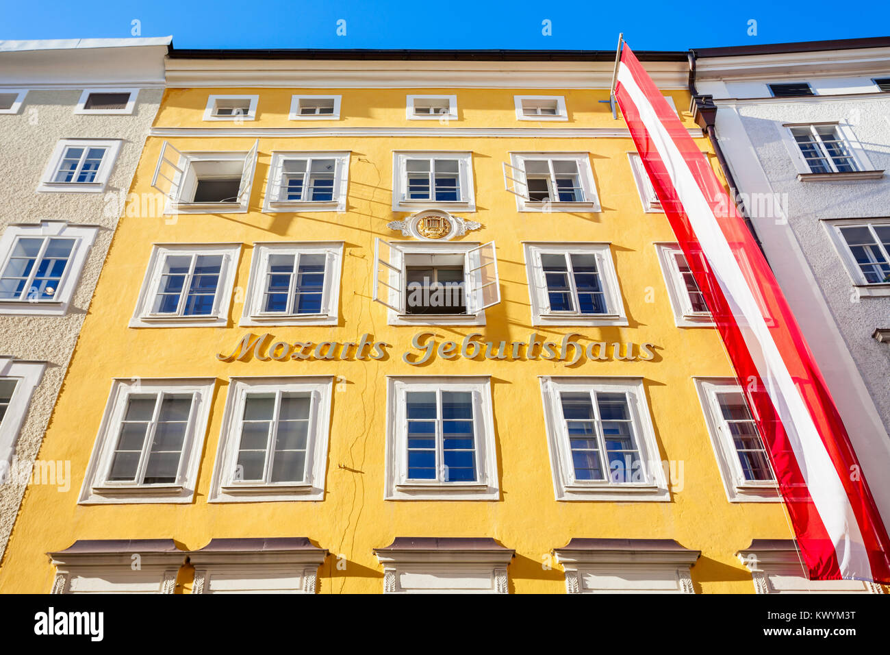 Mozarts Geburtshaus oder Mozarts Geburtshaus oder Hagenauerhaus war der